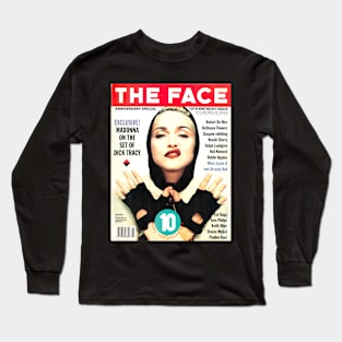 THE FACE 10th Anniversary Madonna cover 1990 Long Sleeve T-Shirt